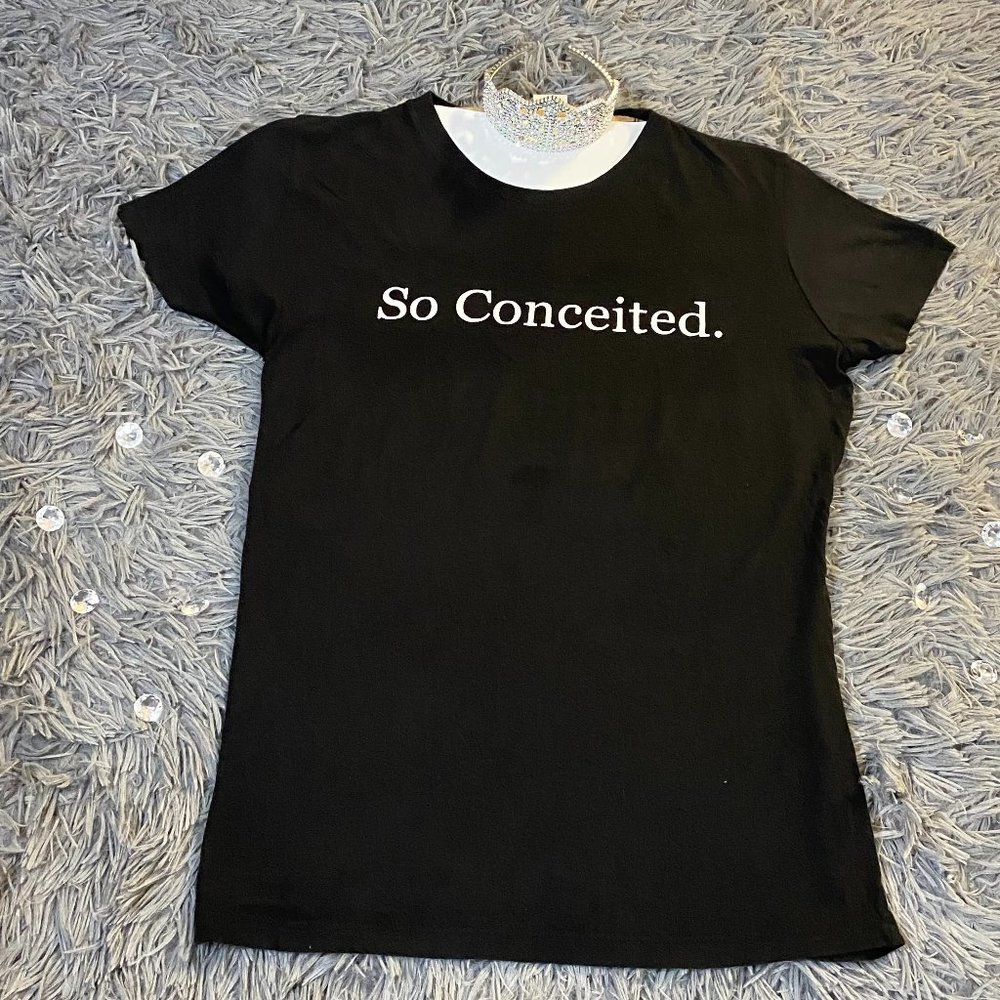 Conceited Boutique So Conceited T-Shirt (Black)